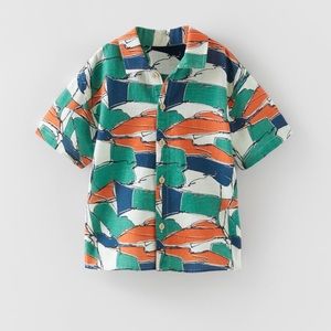 ZARA TODDLER COLORFUL SHIRT